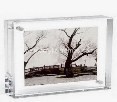 Lucite magnetic picture frames