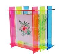 Wholesale custom plexiglass floating photo frame