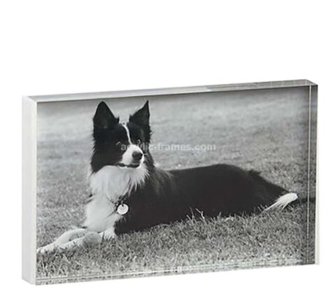 Wholesale custom acrylic frameless UV printing photo block