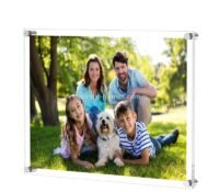 Wholesale custom acrylic floating frameless picture frames