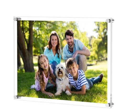 Wholesale custom acrylic floating frameless picture frames