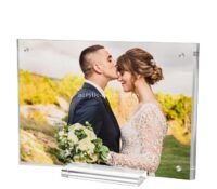 Wholesale custom acrylic frameless photo frame