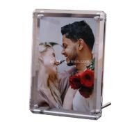 Wholesale custom acrylic photo frame with diamond-edge