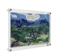 Wholesale custom plexiglass wall mount painting frame