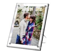Custom acrylic desktop photo frame with stand APH-249 Custom acrylic desktop photo frame with stand