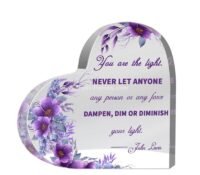 Custom acrylic her scripture desk decor gifts