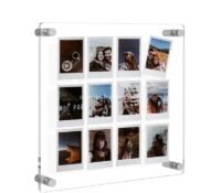 Custom acrylic wall mount photography frame