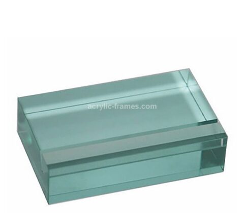 Custom acrylic retail display block