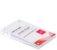Custom acrylic magnetic declining display block