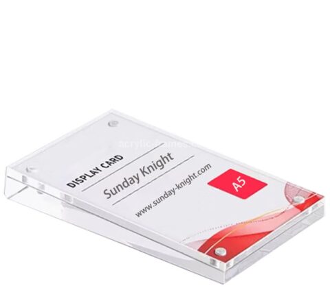 Custom acrylic magnetic declining display block