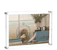 Custom acrylic wall photography frame