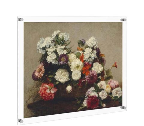 Custom acrylic wall hanging photography frame