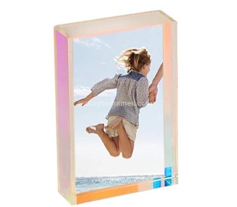 Custom acrylic tabletop photo frame
