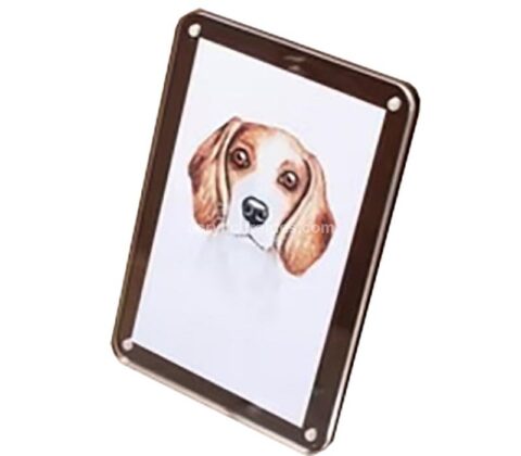 Custom acrylic decoration photo picture frame with support