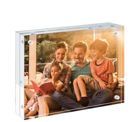 Custom acrylic magnetic photo picture block