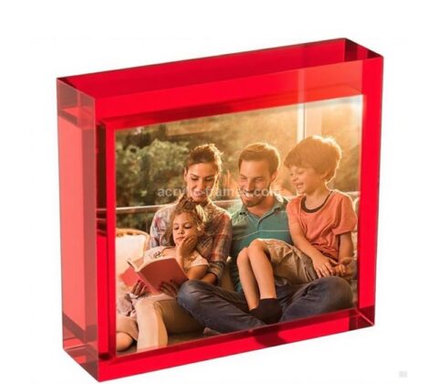 Custom acrylic UV printing photo picture block