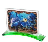 Custom acrylic desktop decor picture frame