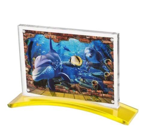 Custom acrylic desktop decor photo frame