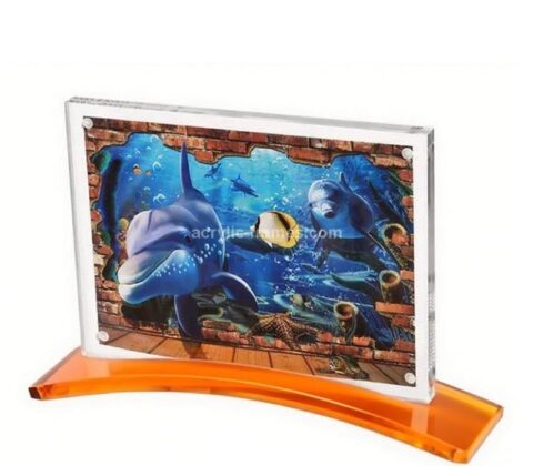 Custom acrylic home decor photo frame