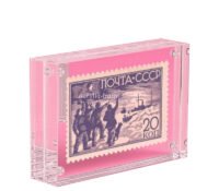 Custom acrylic freestanding magnetic picture block AFB-147 Custom acrylic freestanding magnetic picture block