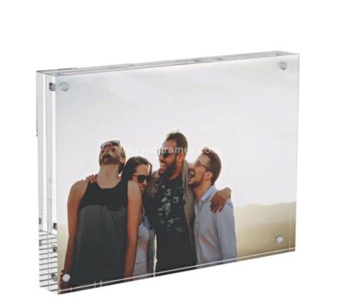 Custom acrylic frameless picture frame