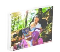 Custom acrylic home picture photo frame