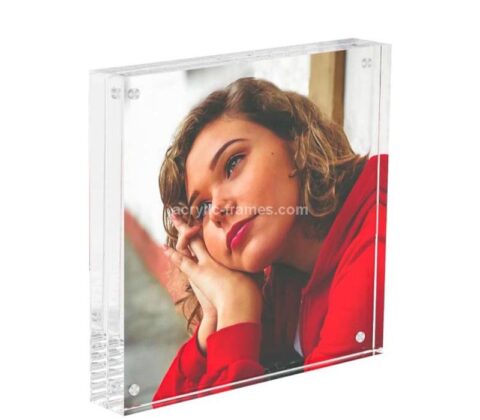 Custom acrylic home 8 X 8 photo frame