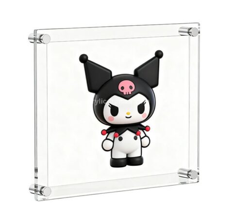 Custom acrylic Labubu floating photo frame