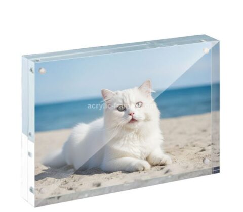 Custom acrylic 5 X 7 magnetic decor picture block