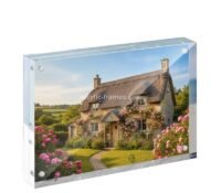 Custom acrylic magnetic decor artwork photo block APH-315 Custom acrylic magnetic decor artwork photo block